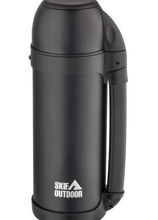 Термос skif outdoor traveller 1.5l black (з ручкою)