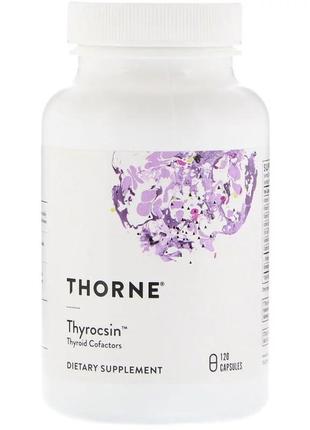 Підтримка щитоподібно залізи, thyrocsin, thorne research, 120 ...1 фото