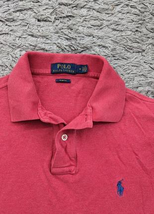 Классное поло ralph lauren, size m, плечи 40 подмышки 47 длина 622 фото