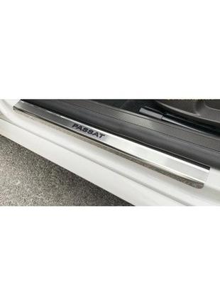 Накладки на пороги passat b7 usa. пасат б7 америка. неірж