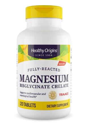 Магній бісгліцинат, magnesium bigglycinate chelate, healthy or...