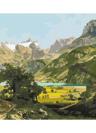Картина за номерами "чарівний краєвид" ©artalekhina ідейка kho2875 40х50 см