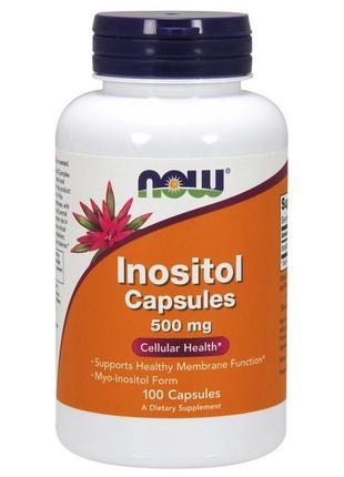 Inositol 500 mg (100 caps)1 фото