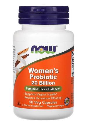 Пробіотики для жінок, 20 млрд куо, woman's probiotic, 20 billi...