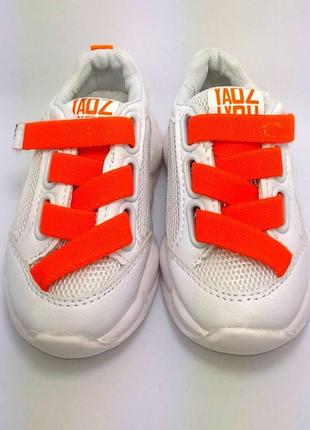 Кросівки дитячі yaoz оранж8 фото