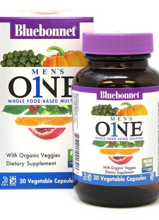 Чоловічі мультивітаміни, men's one, bluebonnet nutrition, 30 р...