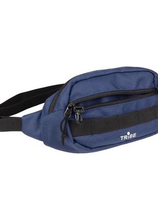 Поясна сумка tribe waist bag 2,5 l t-id-0002, blue (t-id-0002-blue)