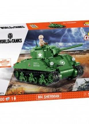 Конструктор cobi world of tanks шерман файрфлай 500 деталей co...