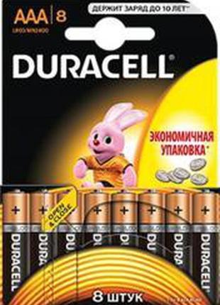 Батарейка duracell aaa mn2400 lr03 * 8шт (81417099)