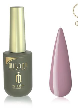 Гель лак milano luxury 15 ml № 22-30