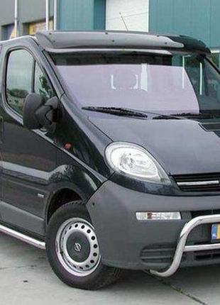 Козырек на лобовое стекло (дефлектор лобового стекла) виваро (opel vivaro). турция