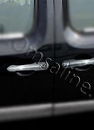 Накладки на ручки renault kangoo (рено кангу)2008+ неірж. 4шт