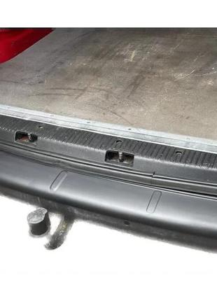 Накладка на задний бампер volkswagen t5/t6 (транспортер/мультиван т5)eurocap (abs пластик)