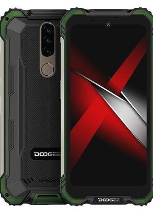 Смартфон doogee s58 pro цвет зеленый (экран 5.71 дюймов, памяти 6/64 гб, батарея 5580 мач)