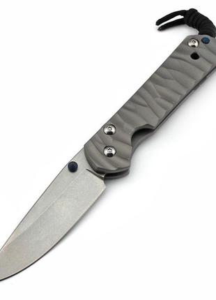 Ніж chris reeve large sebenza 21 wave handle