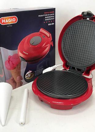 Вафельница magio мg-394, 770вт