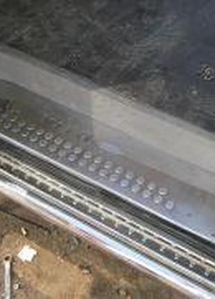 Накладки на пороги салона mercedes vito 639 (мерседес вито 639), нерж.omsa