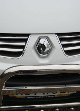 Накладка на решетку рено трафик (07-15) (trafic), нерж, 6шт.