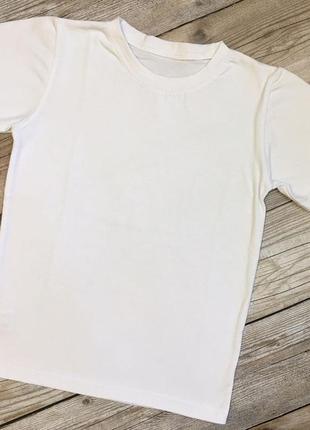 Дитяча однотонна футболка, базова спортивна футболка для дівчаток та хлопчиків у складі 100% бавовна