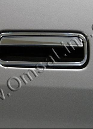 Накладки на ручку багажника volkswagen т5/т6 (2010>) (нерж.) carmos