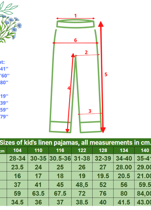 Піжама льняна дитяча11 фото