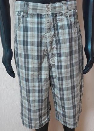 Стильні шорти/бриджі в смужку karl kani original styled in the usa, блискавична відправка1 фото