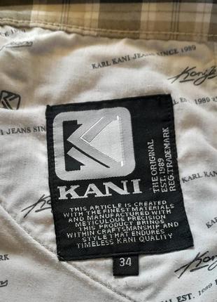 Стильные шорты / бриджи в полоску karl kani original styled in the usa, молниеносная отправка8 фото