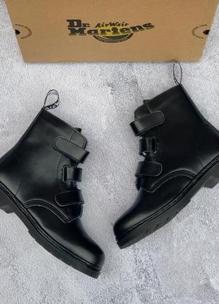 Черевики dr. martens coralia місті mono black хутро