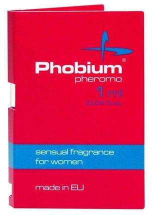 Парфуми з феромонами для жінок phobium pheromo for women, проб...