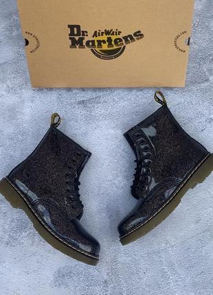 Черевики dr. martens 1460 paint splattered boots хутро1 фото