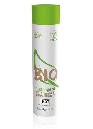 Масажна олія hot bio massage oil bittermandel, 100 мл1 фото