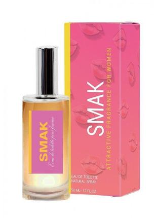 Туалетна вода з феромонами для жінок smak for women, 50 ml