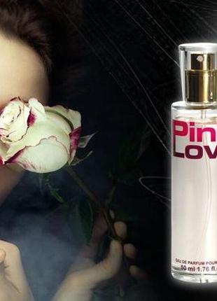 Духи з феромонами для жінок pink love, 50 мл, aurora, польща