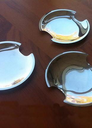 Накладки под ручки volkswagen t5 (фольксваген т5), нерж.