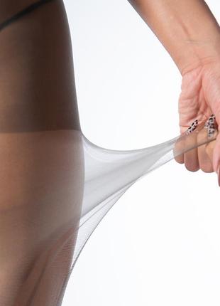 Сексуальні колготи tearable tights 5d upko бежеві, one size2 фото