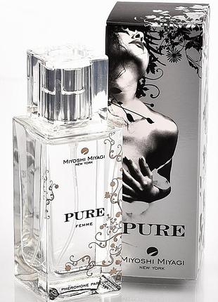 Феромони для жінок miyoshi miyagi pure for women, 50 ml