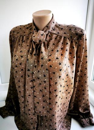 Красивая винтажная блуза большого размера st bernard5 фото