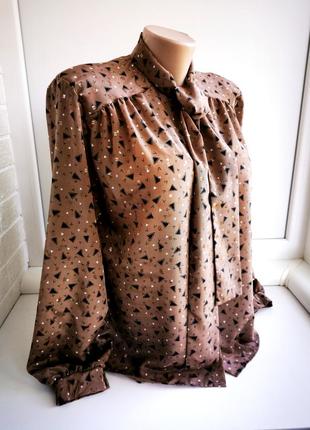 Красивая винтажная блуза большого размера st bernard6 фото