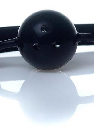 Кляп fetish boss series - ball gag rubber black 1, bs6100031
