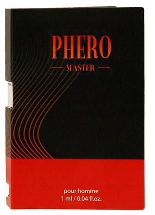 Пробник phero master for men, 1 ml1 фото