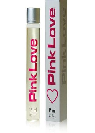Парфуми з феромонами для жінок pink love, 15 мл, aurora, польща1 фото