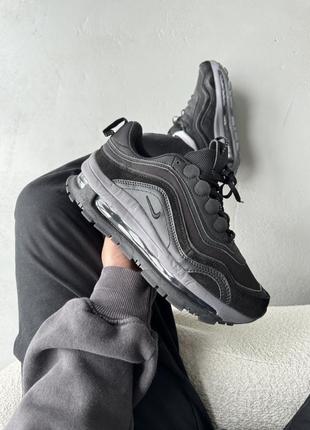 Мужские кроссовки nike air max 97 futura black