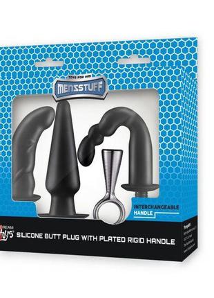 Чоловічий набір для простати menzstuff prostate & butt plug set 2