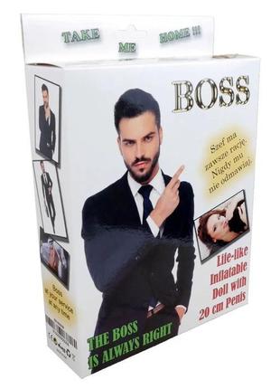 Надувна лялька керівник boss series — boss, зріст 160 см