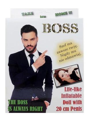 Надувна лялька керівник boss series — boss, зріст 160 см5 фото