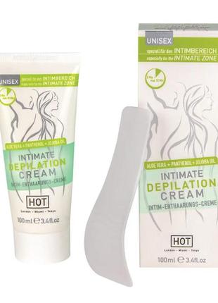 Крем для депіляції hot intimate depilation cream 100 ml1 фото