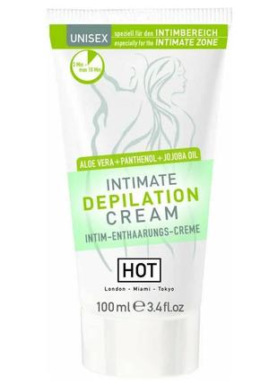 Крем для депіляції hot intimate depilation cream 100 ml2 фото