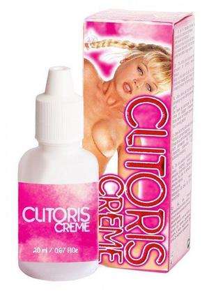 Стимулювальний кліторальний крем clitoris creme, 20 ml, франці...