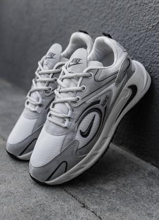 Мужские весенние кроссовки в стиле nike standings найк серые эко кожа сетка весна-лето ( 40-44 ) ntr361