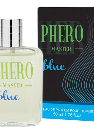 Парфуми з феромонами для чоловіків phero master blue for men, ...